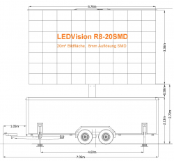 LEDVision R8-20 – mobile LED-Bildwand